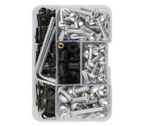 Compatible With Aprilia For RSV4 RF For Limited Edition 2018-2019 For RSV4 RR 2016-2020 190pcs Bodywork Aluminum Screws Fairing Bolts Kit