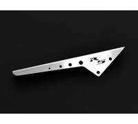 Compatible with: Aprilia RS 125 Year of Manufacture 1992-12 Chain Guard Chain Shielding Logo Silver IBEX