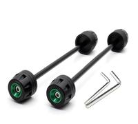 Compatible With Aprilia RS For Tuono 660 2021-2023 For RS660 2022 Rear Front Axle Fork Crash Sliders Protection Wheel Hub Protector Block Frame Slider(Green)
