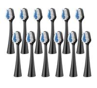 Compatible with AquaSonic Duo Series Replacement Toothbrush Heads for the Home Dental Center，Compatible with AquaSonic Duo Series Replacement Toothbrush Heads for the Home Dental Centre (Black)