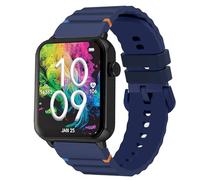 Compatible with Armitron Matrix Smartwatch bands, 20mm, 22mm Quick Release New Silicone Woven Line Adjustable Replacement Strap Compatible with Armitron Connect Matrix, Link, Lunar, Boom, Eclipse