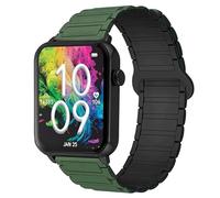 Compatible with Armitron Matrix Smartwatch bands, 20mm, 22mm Quick Release Silicone Sport Strap Watchband Compatible with Armitron Connect Matrix, Link, Lunar, Boom, Eclipse Smartwatch (Green, 22mm