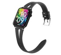 Compatible with Armitron Matrix Smartwatch bands, 20mm, 22mm Quick Release Slim Vintage Leather Strap Replacement Compatible with Armitron Connect Matrix, Link, Lunar, Boom, Eclipse Smartwatch