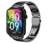 Compatible with Armitron Matrix Smartwatch bands, 20mm, 22mm Quick Release Stainless Steel Metal Replacement Straps Compatible with Armitron Connect Matrix, Link, Lunar, Boom, Eclipse Smartwatch
