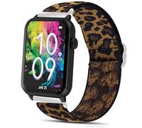 Compatible with Armitron Matrix Smartwatch bands, 20mm, 22mm Quick Release Stretch Elastics Nylon Adjustable Replacement Strap Accessories for Men & Women Compatible with Armitron Connect Matrix, Link