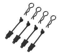Compatible With ARRMA 1/7 For Mojave For Limitless 1/8 RC Car 4Pcs Rubber Body Clip Retainer Shell Fixed Buckle Lock AR390178 Rc Crawlers Upgrade Parts