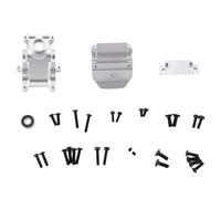 Compatible With ARRMA 1/8 6S For KRATON For Typhon For Outcast For Infraction 1/7 RC Cars Upgrade Parts Metal Gearbox Case Housing RC Car Accessories(Silver)