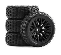 Compatible With Arrma 2S For Typhon For Grom 1/18 RC Car Upgrade 12mm Hex Wheel Tyre Parts 4pcs 67mm Rubber Tires RC Tire Set
