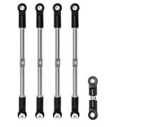 Compatible With ARRMA 6S For KRATON For OUTCAST For ROCK 1/7 1/8 RC Car Parts Metal Stainless Steel Steering Rod Kit RC Car Linkage