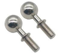 Compatible With Arrma For FELONY For INFRACTION For KRATON LIMITLESS1/7 RC Car Upgrade Parts 2pcs/set Steel Pivot Ball #45 6x14x35mm Toys