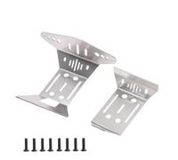 Compatible With Arrma For Grom For Granite For Vorteks 1/16 RC Car Upgrade Parts Stainless Steel Front And Rear Bumper Guard Set Accessories