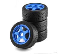 Compatible With Arrma For Infraction For Felony For Limitless 1/7 RC Car Upgrade Parts Rubber Tire 102 * 45mm Tyre 17Mm Wheel Hex RC Tire Set