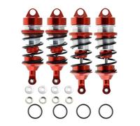 Compatible With ARRMA For Infraction For Felony For Limitless 1/7 RC Car Upgrades Parts Accessories Metal Shock Absorber RC Car Shocks Absorber(Red)