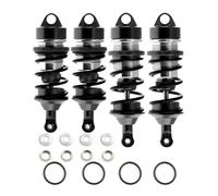 Compatible With ARRMA For Infraction For Felony For Limitless 1/7 RC Car Upgrades Parts Accessories Metal Shock Absorber RC Car Shock Absorber(Black)