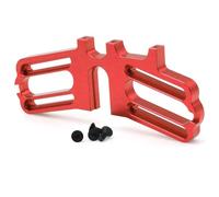 Compatible With Arrma For Infraction For Limitless F1 For Felony 1/7 RC Car Upgrade Parts Metal Dual Motor Mount Double Holder RC Car Accessories(Red)