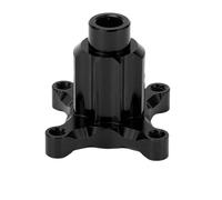 Compatible With ARRMA For KRATON 1/8 RC Car Differential Outputs Straight Axle Aluminum Front Rear Center Upgrade Parts RC Parts(Black)