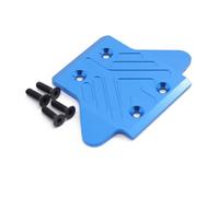 Compatible With ARRMA For KRATON 6S 1/8 RC Crawler Car Upgrade Parts Aluminum Alloy Rear Plate Protective Cover RC Car Accessories(Blue)