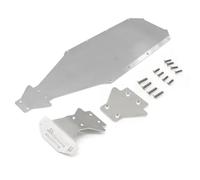 Compatible With Arrma For Kraton EXB 1/8 RC Car Upgrade Parts 3pcs Metal Stainless Steel For Chassis Protection Skid Plate RC Car Accessories