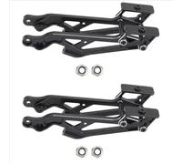 Compatible With Arrma For Kraton For Typhon For Notorious For Outcast For Talion 1/8 RC Car Upgrade Parts 2X Metal Rear Wing Mount Set RC Car Accessories