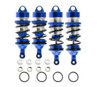 Compatible With ARRMA For LIMITLESS For INFRACTION 1/7 Rc Car Upgrade Accessories Parts Front And Rear Metal Shock Absorbers RC Car Shocks Absorber(Blue)