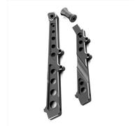 Compatible With ARRMA For Limitless For Infraction 6S For BLX 1/7 RC Car Upgrades Parts Aluminum Alloy Front Rear For Chassis Brace RC Car Accessories(Black)