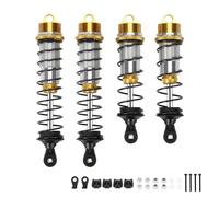 Compatible With Arrma For Mojave EXB For Outcast For Notorious 1/7 1/8 RC Car Parts 4 Pcs/set Front And Rear Shock Absorber Damper Toys