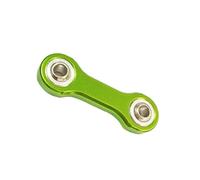 Compatible With ARRMA For SENTON 3S 1/10 RC Car Part Steering Linkage Tie Rod 1pieces Aluminum Alloy Durable Steering Link Rod RC Car Linkage(Green)