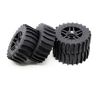 Compatible With ARRMA For TRAXXAS 1/8 RC Off-Road Vehicle For Desert Paddle Sand Tire 17MM Car Tires Upgrade Parts RC Tyre Set