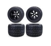 Compatible With ARRMA For Traxxas 4PCS Wheels Tires 170mm 165mm Tyre Weel 17mm Hex Hub Rubber For 1/8 RC Car Truck Buggy RC Tire Set