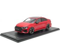 Compatible with Audi RS3 (8Y) Limousine Red 1:18 IXO Models SPMW18002/MCG18451