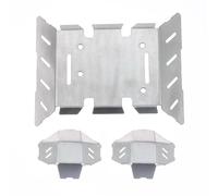Compatible With Axial AXP8 Gilamon 1/8 RC Crawler Upgrade Parts Heavy-Duty Stainless Steel For Chassis Skid Plate Toys