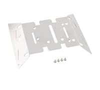 Compatible With Axial AXP8 Gilamon 1/8 RC Truck Cars Upgrades Parts Stainless Steel Center Skid Plate For Chassis Guard RC Car Accessories