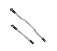 Compatible With Axial For Capra 1/10 RC Car Part Aluminum Alloy Stronger Steering Link Rod Steering Linkage Tie Rod RC Car Linkage(Black)