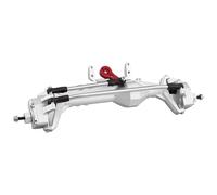Compatible With Axial For Capra 1.9 For UTB AXI03004 For Buggy F9 For Wraith 90018 RR10 1/10 RC Crawler Front Rear Portal Axle Upgrade Part RC Front Rear Axle(Silver,Front)