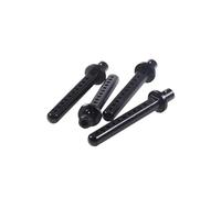 Compatible With Axial For SCX10 90046 90047 D90 TF2 For Tamiya CC01 4Pcs Body Posts Mount With R Clip 1/10 RC Crawler Car RC Models Spare Parts(Black)