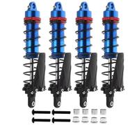 Compatible With Axial For SCX10 AXI03007 RBX10 D90 For TRX4 1/10 RC Crawler Car Accessories 4PCS Metal 120Mm Shock Absorber Oil Damper Rc Car Shock absorbers(Blue)
