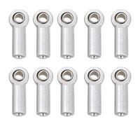 Compatible With Axial For SCX10 D90 D110 For Tamiya CC01 1/10 RC Car Crawler 10Pcs Metal M3 Link Tie Rod End Ball Joint RC Car Linkage