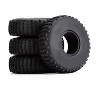 Compatible With Axial For SCX10 For Wraith 90018 RR10 Bomber RBX10 For Ryft RC Crawler Car Parts 4PCS 2.2" Bully Comp Wheel Tires 142 * 40MM Rc car tires wheels rims