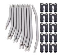 Compatible With Axial For SCX10 II 90046 1/10 RC Crawler Car Parts 10Pcs Stainless Steel Links Rod Set With Ball End 313/324mm Wheelbase RC Accessories(324mm)