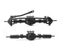 Compatible With Axial For SCX10 II 90046 90047 1/10 RC Crawler Car Upgrade Parts 2Pcs Front And Rear Differential Axle Accessories RC Front Rear Axle