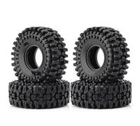 Compatible With Axial For SCX10 Ii 90046 Pro For Capra For TRX4 D90 1/10 RC Crawler Car Parts 4PCS 120mm 1.9" Soft Rubber Tire Wheel Tyre Rc car tires wheels rims