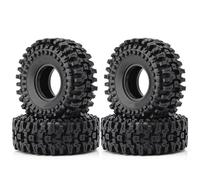 Compatible With Axial For SCX10 Ii 90046 Pro For Capra For TRX4 D90 1/10 RC Crawler Car Parts 4PCS 120mm 1.9" Soft Rubber Tire Wheel Tyre Rc car tires wheels rims