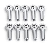 Compatible With Axial For SCX10 II D90 D110 For Tamiya CC01 1/10 RC Crawler Truck Car Parts 10pcs CW M4 Link Tie Rod End Ball Joint RC Car Accessories