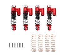 Compatible With Axial For SCX24 90081 1/24 RC Crawler Car 32mm Aluminum Threaded For Mini Shock Absorber RC Car Shocks Absorber(Yellow,B)