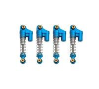 Compatible With Axial For SCX24 90081 1/24 Remote Control Cars Upgrades Parts 4 Pcs Aluminum Shock Absorber Damper 32mm RC Car Accessories(Blue)