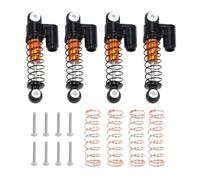 Compatible With Axial For SCX24 For JLU For Gladiator 1/24 RC Crawler Car Upgrade Parts 4pcs Metal Shock Absorber 32mm Oil Damper Rc car shock absorber(B)