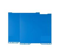 Compatible with Bambu Lab H2D/H2S Cool Plate Build Plate Double-Sided Plate Spring Steel Sheet 355x346mm Heat Bed 3D Printer Parts(2PCS)