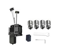 Compatible with Bambu Lab X1 X1C P1P P1S Hotend with Fan V2.0 Print Head Complete Hotend Upgrade Hot End P1s Accessories 3D Printing Parts(P1 Hotend-J2468)