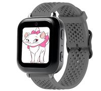 Compatible with Bark Watch Bands, Sport Desgined Silicone band with Metal Buckle Compatible with Bark Watch 1.5 Inches (Gray)
