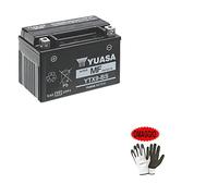 COMPATIBLE WITH BENELLI 502 C Cruiser 500 from 2019 to 2021 YUASA BATTERY ALREADY TO USE YTX9-BS BATTERIES 8.4 AMPERE 12 VOLT 150X87X105MM AGM SEPARATOR CHARGED